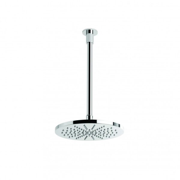 Brodware - City Plus - 1.9711.33.0.01 - Shower Rose 225mm and 300mm Ceiling Dropper - Wels 3 Star Flow Rate 9L/min - Chrome