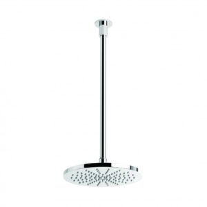 Brodware - City Plus - 1.9711.34.0.01 - Shower Rose 225mm and 450mm Ceiling Dropper - Wels 3 Star Flow Rate 9L/min - Chrome