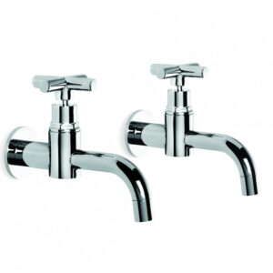 Brodware - City Plus - 1.9715.00.2.01 - Bib Taps Pair - Chrome