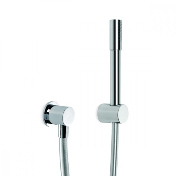 Brodware - City Plus - 1.9742.00.0.01 - Handshower with Hose and Holder - Wels 3 Star Flow Rate 9L/min - Chrome
