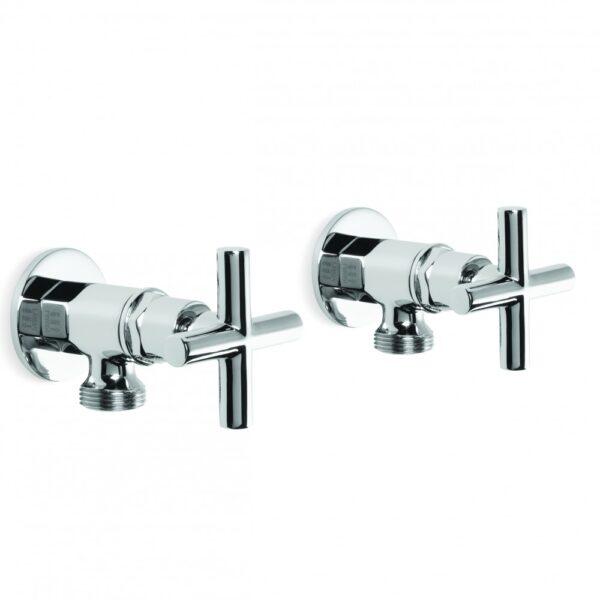 Brodware - City Plus - 1.9744.00.2.01 - Washing Machine Taps, Pair - Chrome