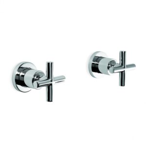 Brodware - City Plus - 1.9749.00.2.01 - Wall Taps Pair - Chrome