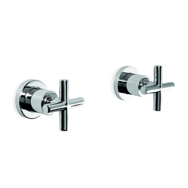 Brodware - City Plus - 1.9749.00.2.01 - Wall Taps Pair - Chrome