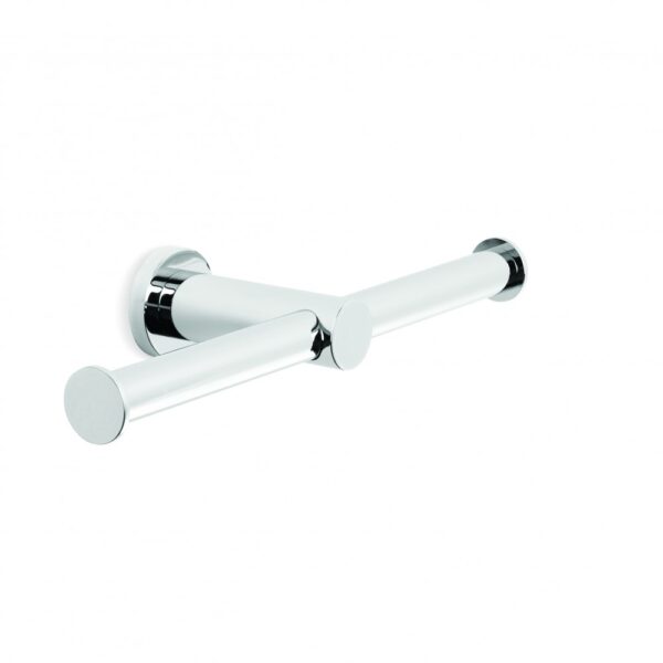 Brodware - City Plus - 1.9761.04.0.01 - Double Toilet Roll Holder/Towel Holder - Chrome