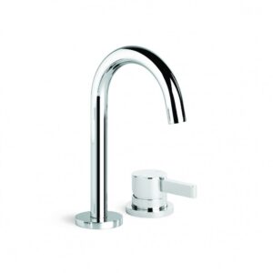 Brodware - City Que - 1.9800.06.0.01 - Basin Set with Swivel Spout and Hob Mixer - Wels 6 Star Flow Rate 4.5L/min - Chrome