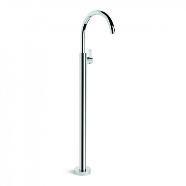 Brodware - City Que - 1.9808.05.0.01 - Bath Mixer Floor Mounted with Swivel Spout - Chrome