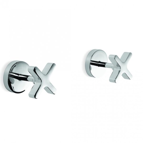 Brodware - City Que - 1.9849.00.2.01 - Wall Taps, Pair - Chrome