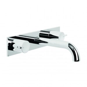 Brodware - City Stik - 1.9905.03.3.01 - Wall Set with 150mm Spout, Backplate - Chrome