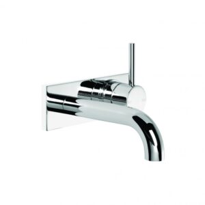 Brodware - City Stik - 1.9905.05.0.01 - Wall Set with 150mm Spout, Mixer and Backplate - Chrome