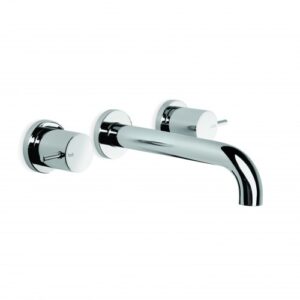Brodware - City Stik - 1.9906.00.3.01 - Wall Set with 200mm Spout - Chrome