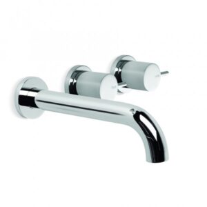 Brodware - City Stik - 1.9906.08.3.01 - Wall Set with 200mm Spout - Chrome