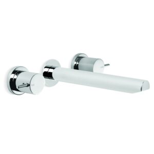 Brodware - City Stik - 1.9906.10.3.01 - Wall Set with 210mm Straight Spout - Chrome