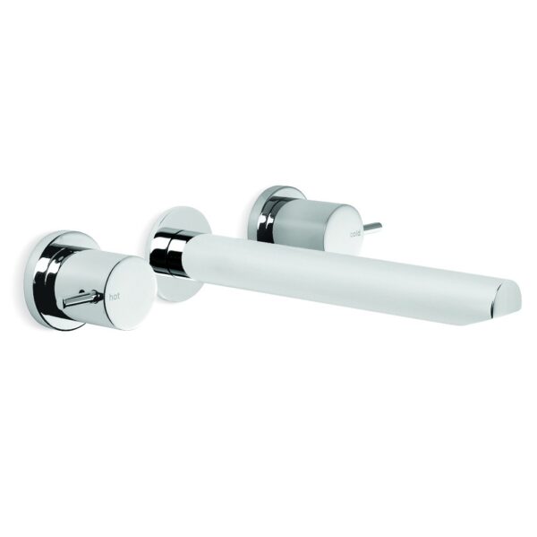 Brodware - City Stik - 1.9906.10.3.01 - Wall Set with 210mm Straight Spout - Chrome