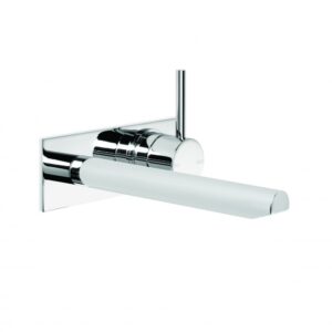 Brodware - City Stik - 1.9906.15.0.01 - Wall Set with 210mm Straight Spout, Backplate - Chrome