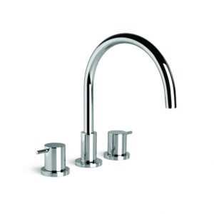 Brodware - City Stik - 1.9907.00.3.01 - Spa Set with Swivel Spout - Chrome