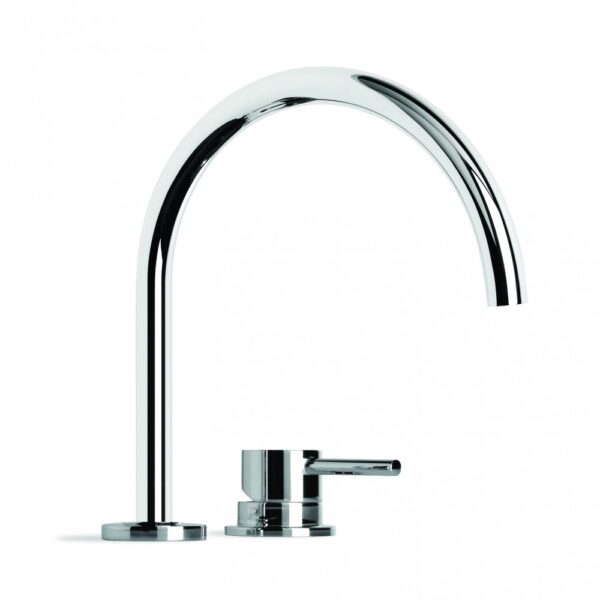 Brodware - City Stik - 1.9907.06.0.01 - Bath Set with Hob Mounted Mixer - Chrome