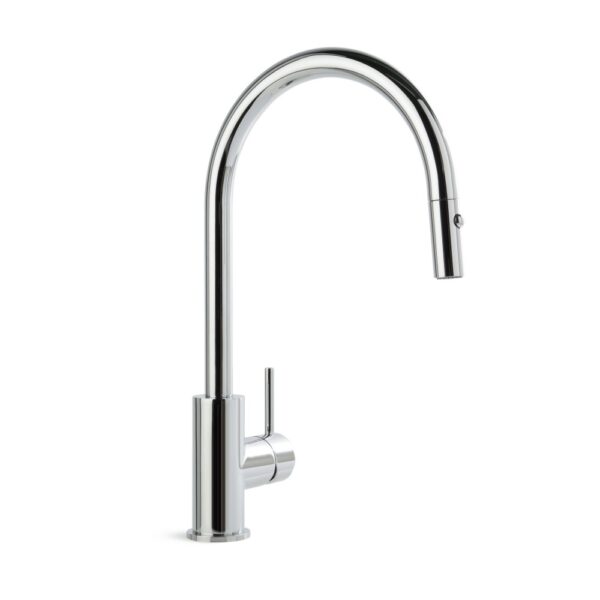 Brodware - City Stik - 1.9908.04.0.01 - Kitchen Mixer with Pull-out Spray - Wels 5 Star Flow Rate 6L/min - Chrome