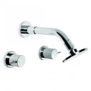Brodware - City Stik - 1.9910.03.3.01 - Shower Set with Bliss Shower Head - Wels 3 Star Flow Rate 9L/min - Chrome