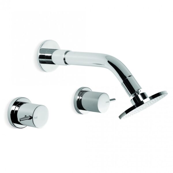 Brodware - City Stik - 1.9910.03.3.01 - Shower Set with Bliss Shower Head - Wels 3 Star Flow Rate 9L/min - Chrome