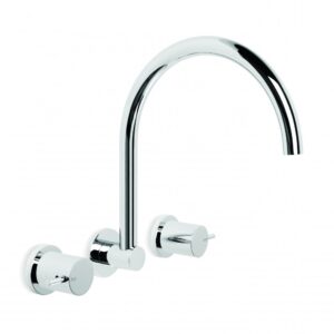 Brodware - City Stik - 1.9928.00.3.01 - Wall Set with Swivel Spout - Chrome