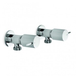 Brodware - City Stik - 1.9944.00.3.01 - Washing Machine Taps, Pair - Chrome