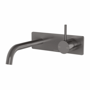 Phoenix - Vivid Slimline Up - 112-7813-31-1 - Wall Basin / Bath Mixer Set - Brushed Carbon