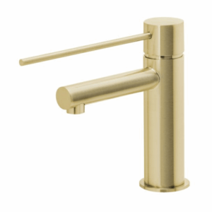 Phoenix - Vivid Slimline - 114-7700-12 - Basin Mixer with Extended Lever - Brushed Gold