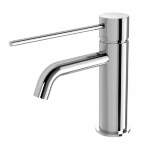 Phoenix - Vivid Slimline - 114-7701-00-1 - Basin Mixer Curved Outlet with Extended Lever - Chrome
