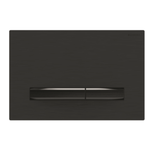 Geberit - Sigma - 115.671.QD.2 - Sigma50 Dual Flush Button - Black Chrome Brushed