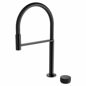 Phoenix - Axia - 117-7570-10 - Hob Sink Mixer Set Flexible Hose 230mm - Matte Black