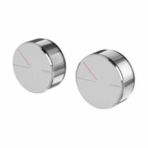 Phoenix - Axia - 117-7920-00 - Twin Shower / Wall Mixer - Chrome