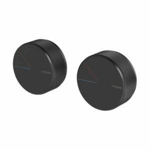 Phoenix - Axia - 117-7920-10 - Twin Shower / Wall Mixer - Matte Black