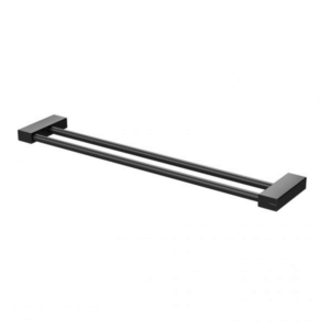 Phoenix - Lexi MKII -123-8110-10 - Double Towel Rail 600mm - Matte Black