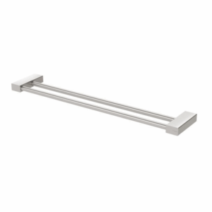 Phoenix - Lexi MKII -123-8110-40 - Double Towel Rail 600mm - Brushed Nickel