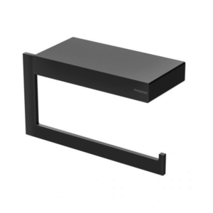 Phoenix - Lexi MKII -123-8200-10 - Toilet Roll Holder - Matte Black