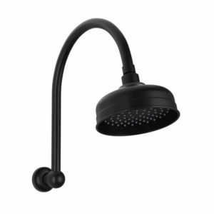 Phoenix - Cromford - 134-5300-10 - High-Rise Shower Arm and Rose - Matte Black