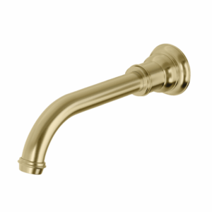 Phoenix - Cromford - 134-7610-12-1 - Wall Basin / Bath Outlet 200mm - Brushed Gold