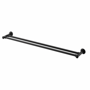 Phoenix - Cromford - 134-8130-10 - Double Towel Rail 800mm - Matte Black