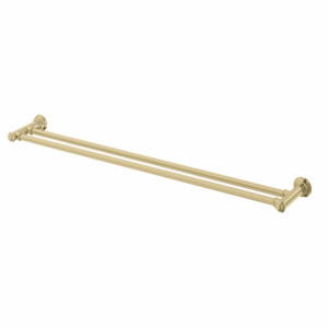 Phoenix - Cromford - 134-8130-12 - Double Towel Rail 800mm - Brushed Gold