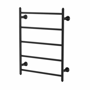 Phoenix - Cromford - 134-8750-10 - Heated Towel Ladder 550mm x 750mm - Matte Black