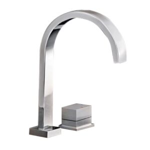 Parisi - Quadro - QQ.06-2HS.LT - Hob Mixer with Curved Swivel Spout