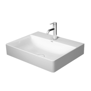 Duravit - DuraSquare - 2353600041 - Wall Washbasin 600mm - Gloss Alpine White