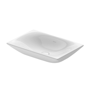 Duravit - Viu- 2358600000 - Countertop Washbowl 600mm - Alpine White