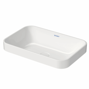 Duravit - Happy D.2 Plus - 2359600000 - Countertop Washbowl 600mm - Gloss Alpine White