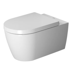 Duravit - ME by Starck - D4252909 - Rimless Wall Hung Pan - Alpine White