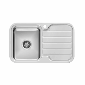 Phoenix - 1000 Series - 300-1111-50 - Single Left Hand Bowl Sink - Stainless Steel