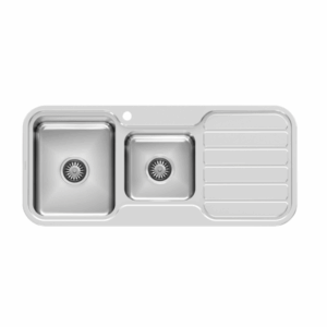 Phoenix - 1000 Series - 300-5111-50 - 1 and 3/4 Left Hand Bowl Sink - Stainless Steel