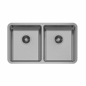 Phoenix - 2000 Series - 303-2002-51 - Double Bowl Sink - Stainless Steel