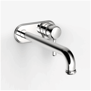 Faucet Strommen - Cascade - 30534 - Back Plate Basin Mixer 250mm - Chrome