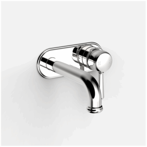 Faucet Strommen - Cascade - 30535 - Back Plate Bath Mixer 150mm - Chrome
